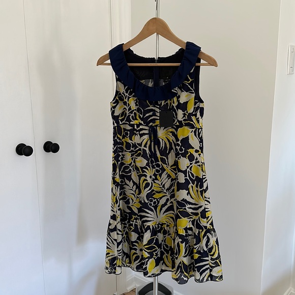 Anna Sui - silk dress size 0 nwt - Picture 1 of 12